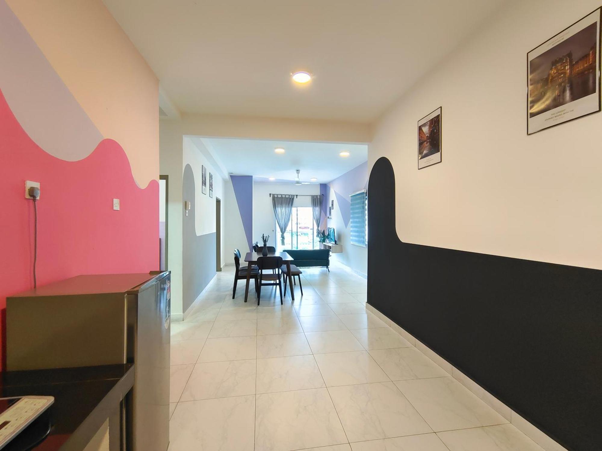 Icolor Home & Stay Ch3 Tanah Rata Kültér fotó