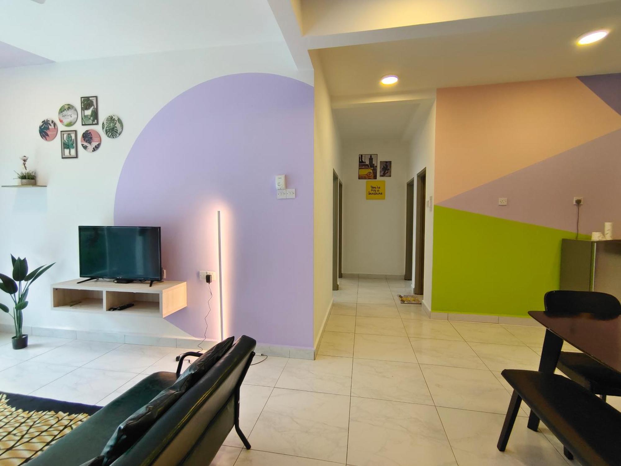 Icolor Home & Stay Ch3 Tanah Rata Kültér fotó