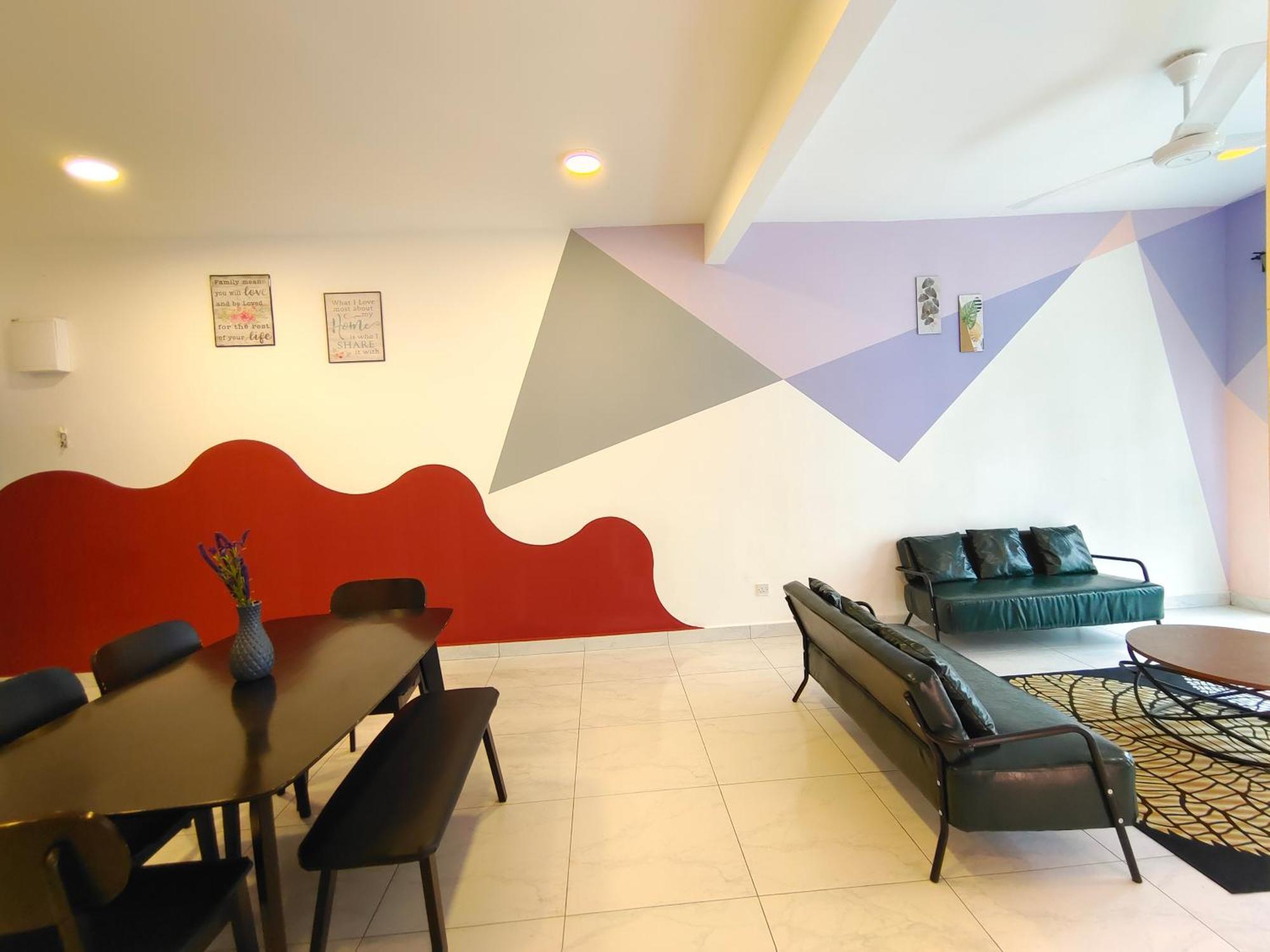 Icolor Home & Stay Ch3 Tanah Rata Kültér fotó