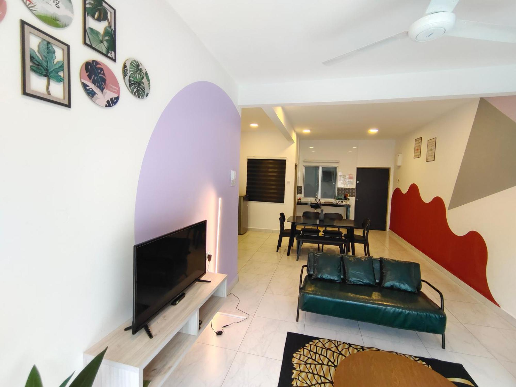 Icolor Home & Stay Ch3 Tanah Rata Kültér fotó