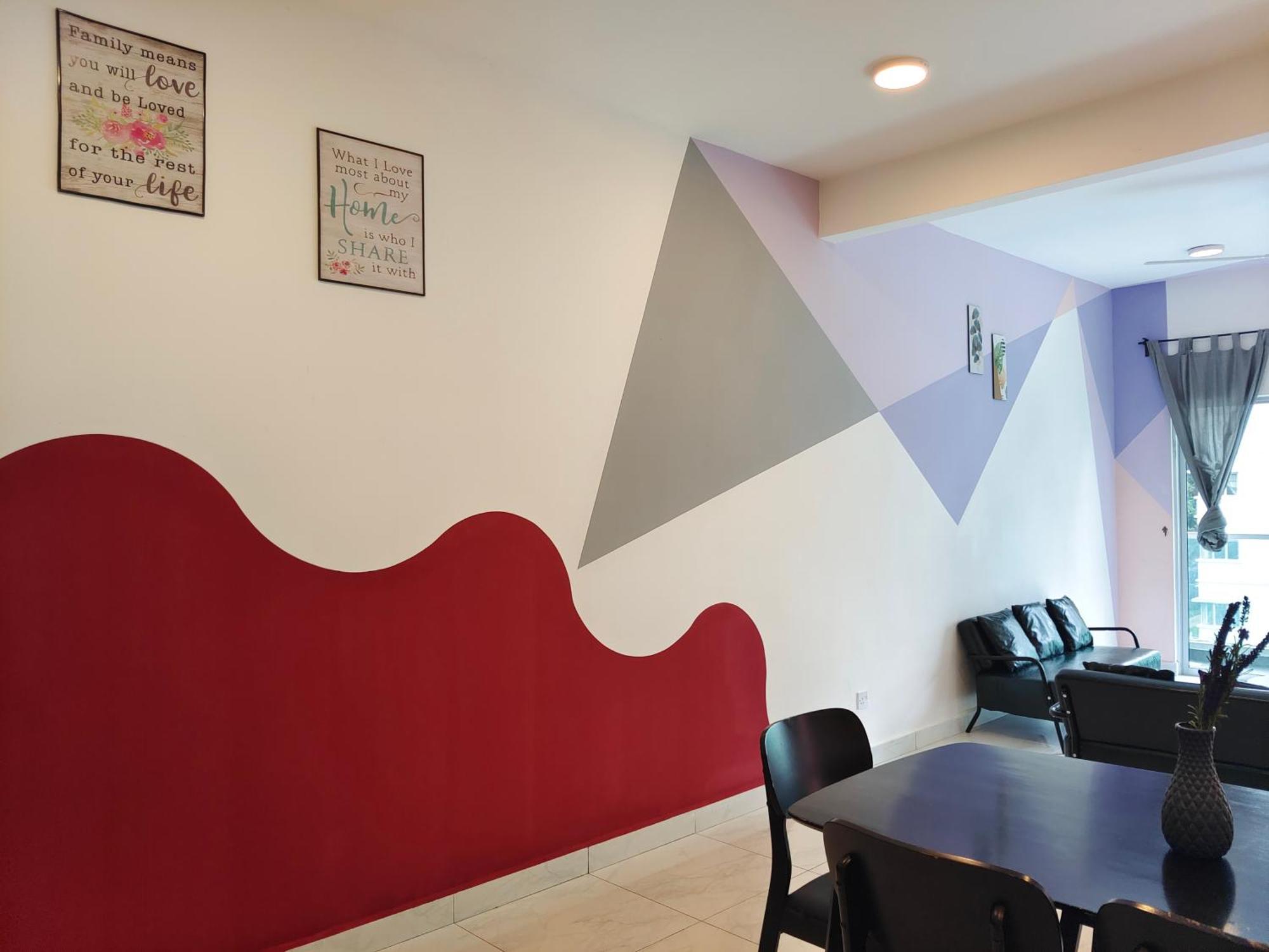 Icolor Home & Stay Ch3 Tanah Rata Kültér fotó