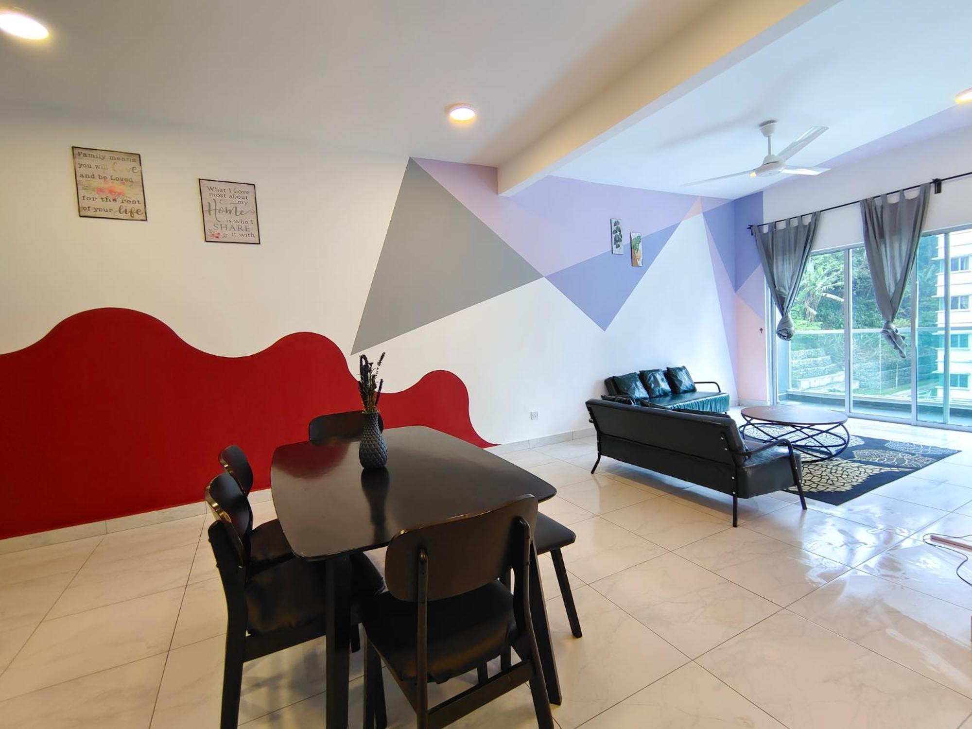 Icolor Home & Stay Ch3 Tanah Rata Kültér fotó