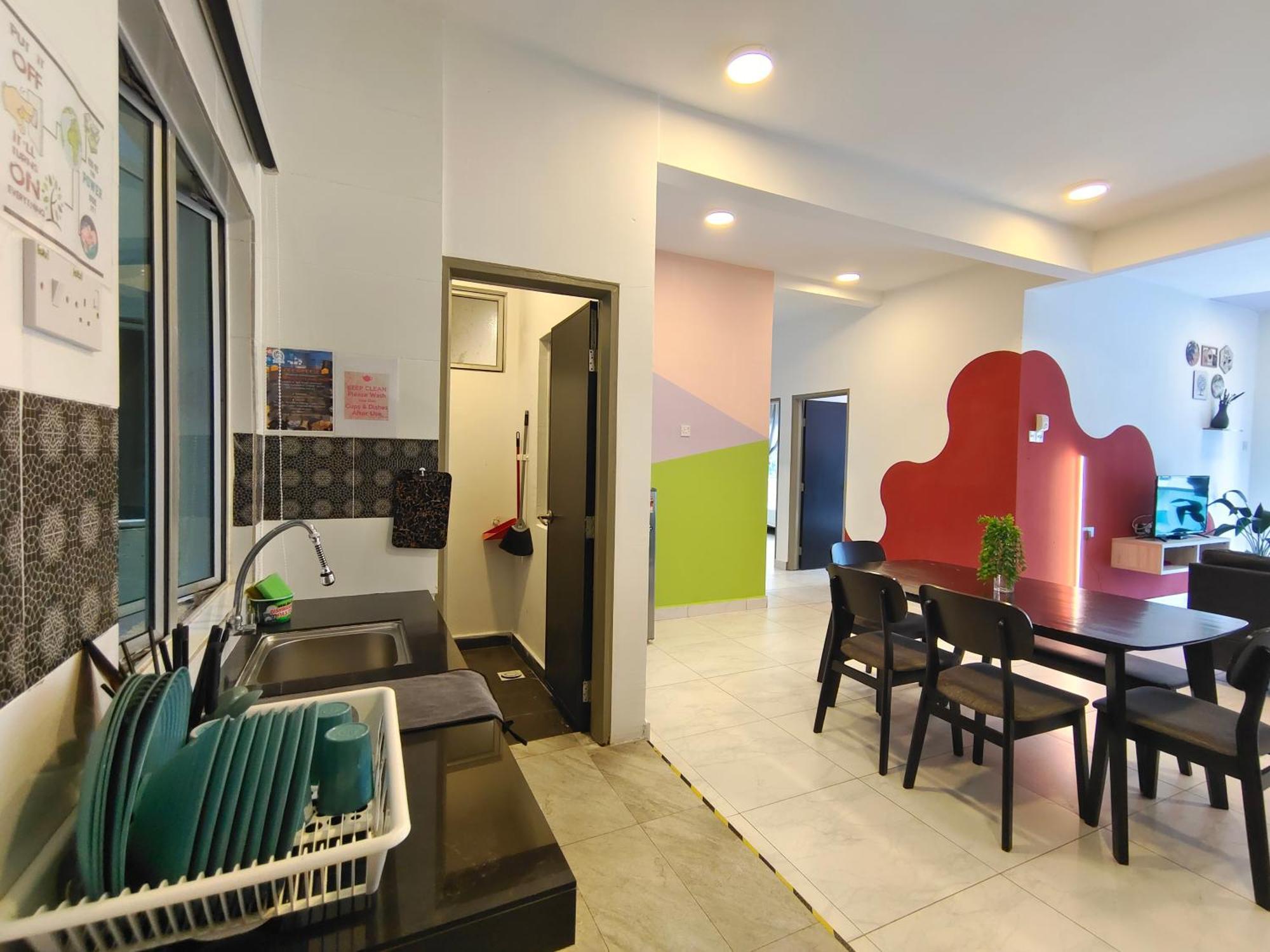 Icolor Home & Stay Ch3 Tanah Rata Kültér fotó